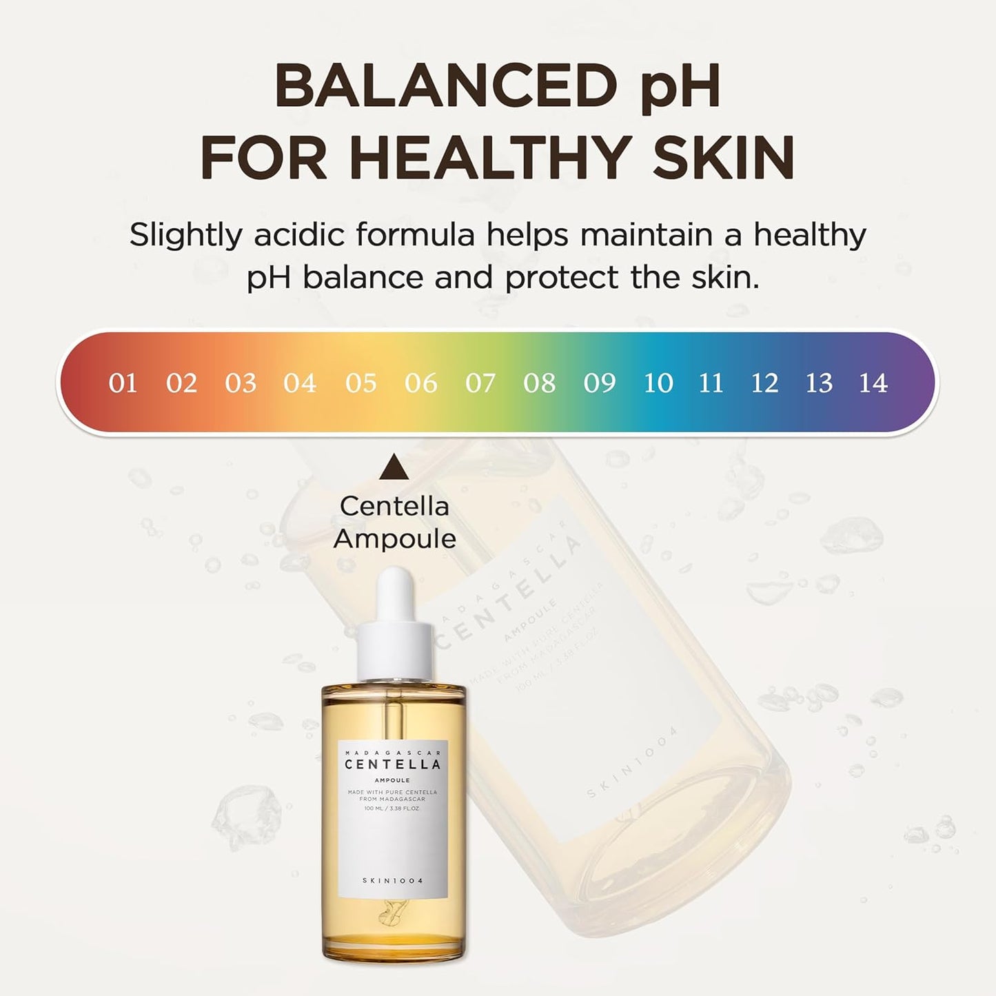 Dluxe Ave. Skin1004 Madagascar  100 Ampoule (100ml or 3.38 floz) / Facial Serum / 100% Centella Asiatica Extract/For soothing sensitive and acne-prone skin