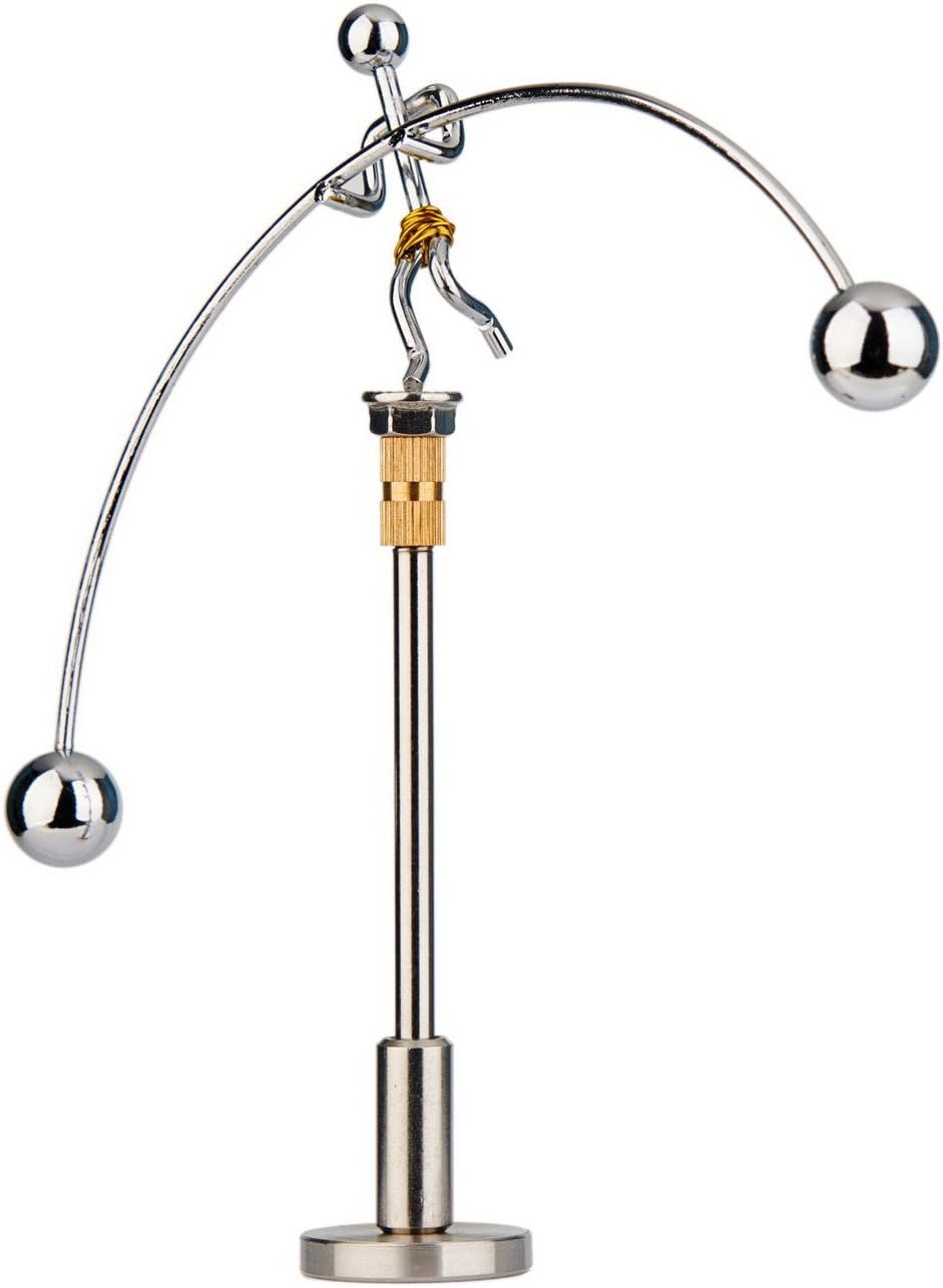Dluxe Ave. Kinetic Art Balance Toy Balancing Science Psychology Home Office Desk Decor