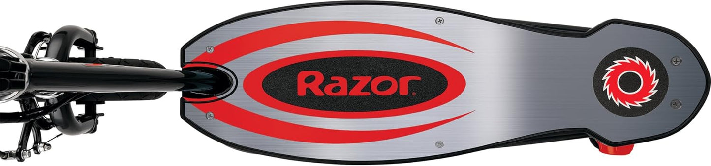Dluxe Ave.Razor Power Core E100 Electric Scooter - Aluminum Deck - Red