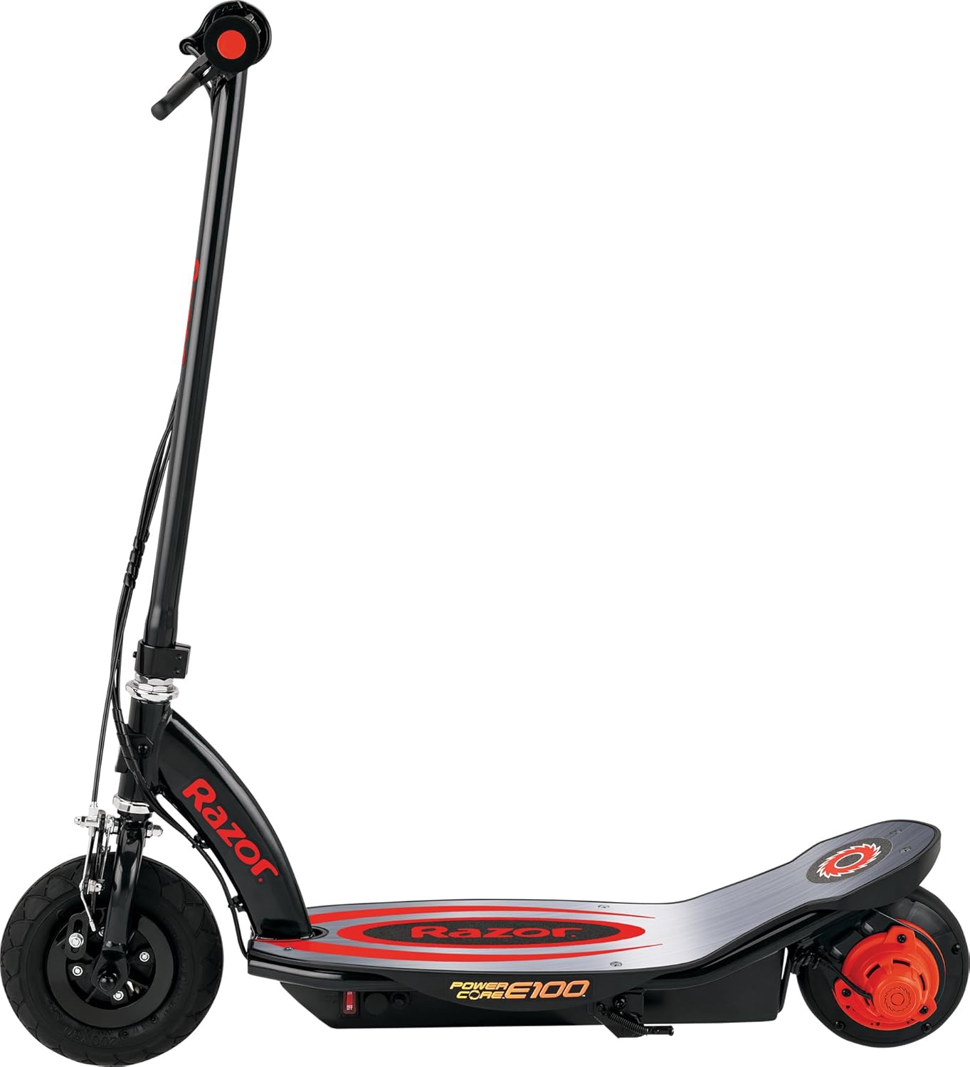 Dluxe Ave.Razor Power Core E100 Electric Scooter - Aluminum Deck - Red