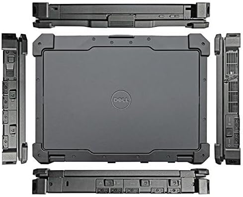Dluxe Ave. Dell Latitude Rugged 7414 Business Laptop Notebook Touch Screen HD(Intel Quad Core i5-6300U 8GB Ram 256GB Solid State SSD HDMI Smart Card Reader) Win 10 Pro (Renewed)