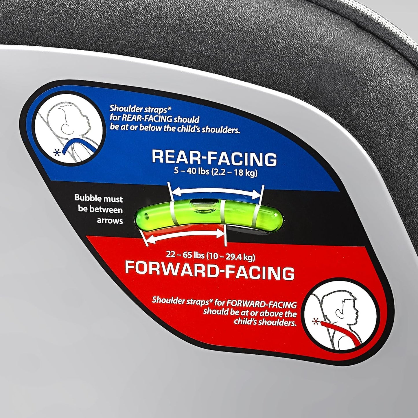 Dluxe Ave.  Convertible Car Seat Traction