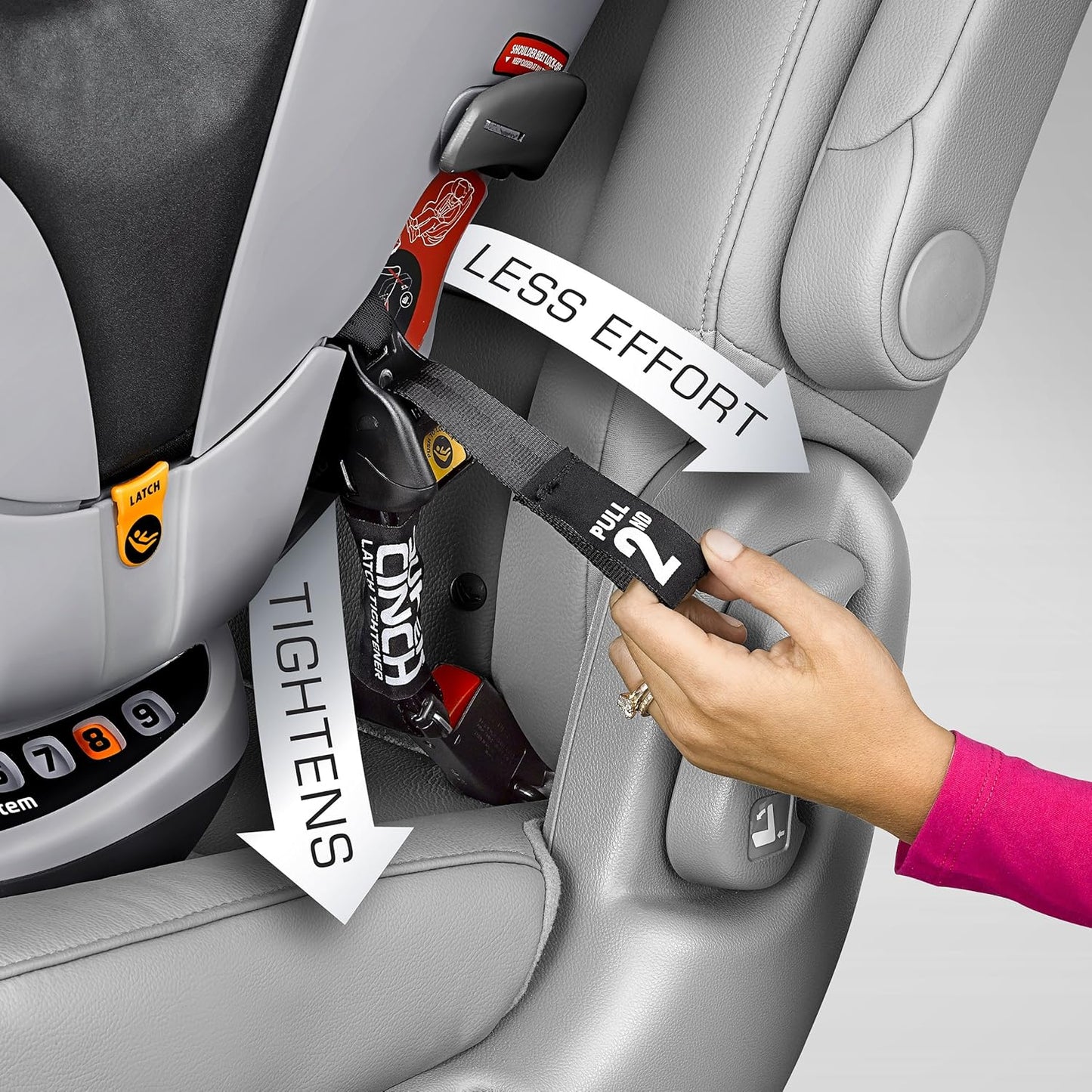 Dluxe Ave.  Convertible Car Seat Traction