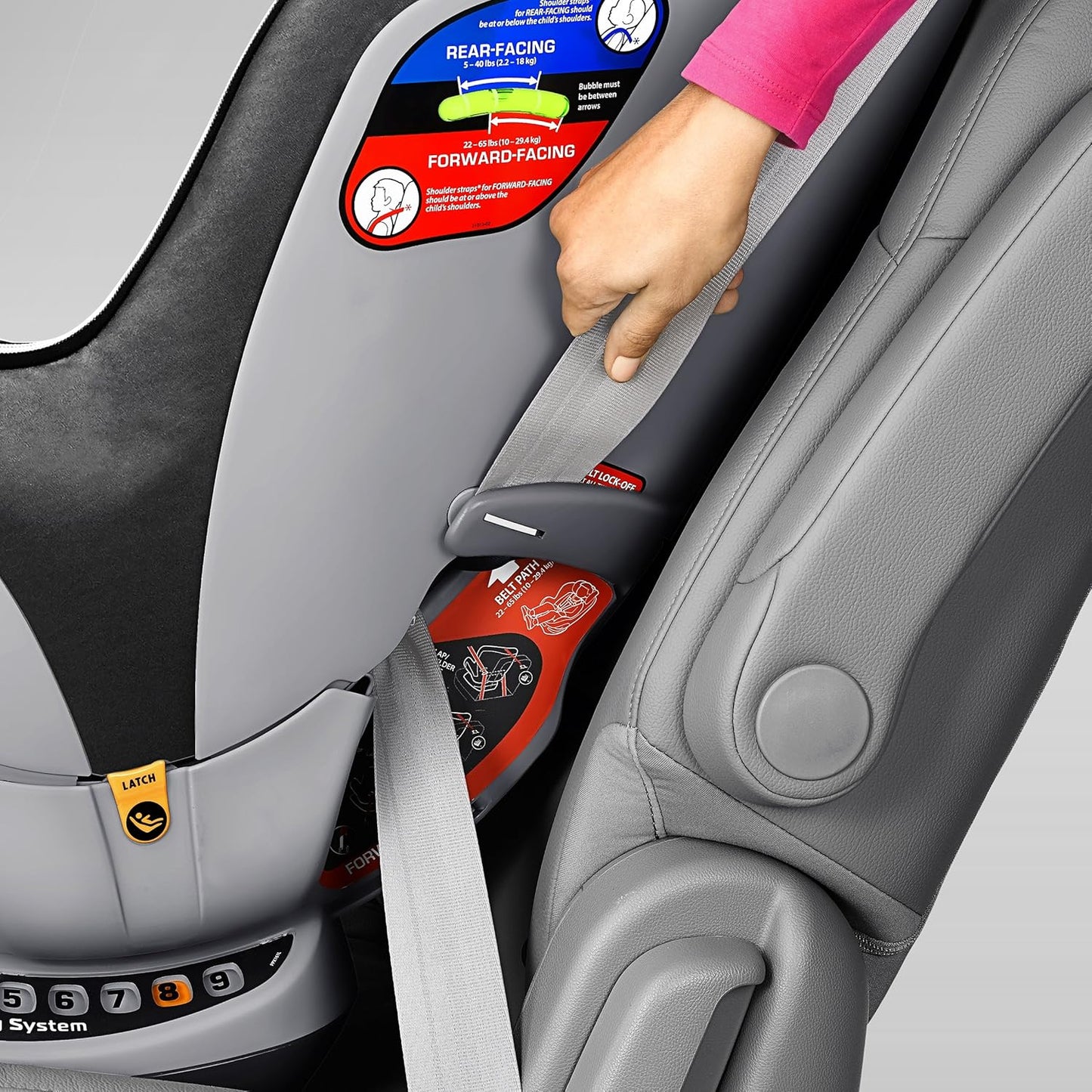 Dluxe Ave.  Convertible Car Seat Traction