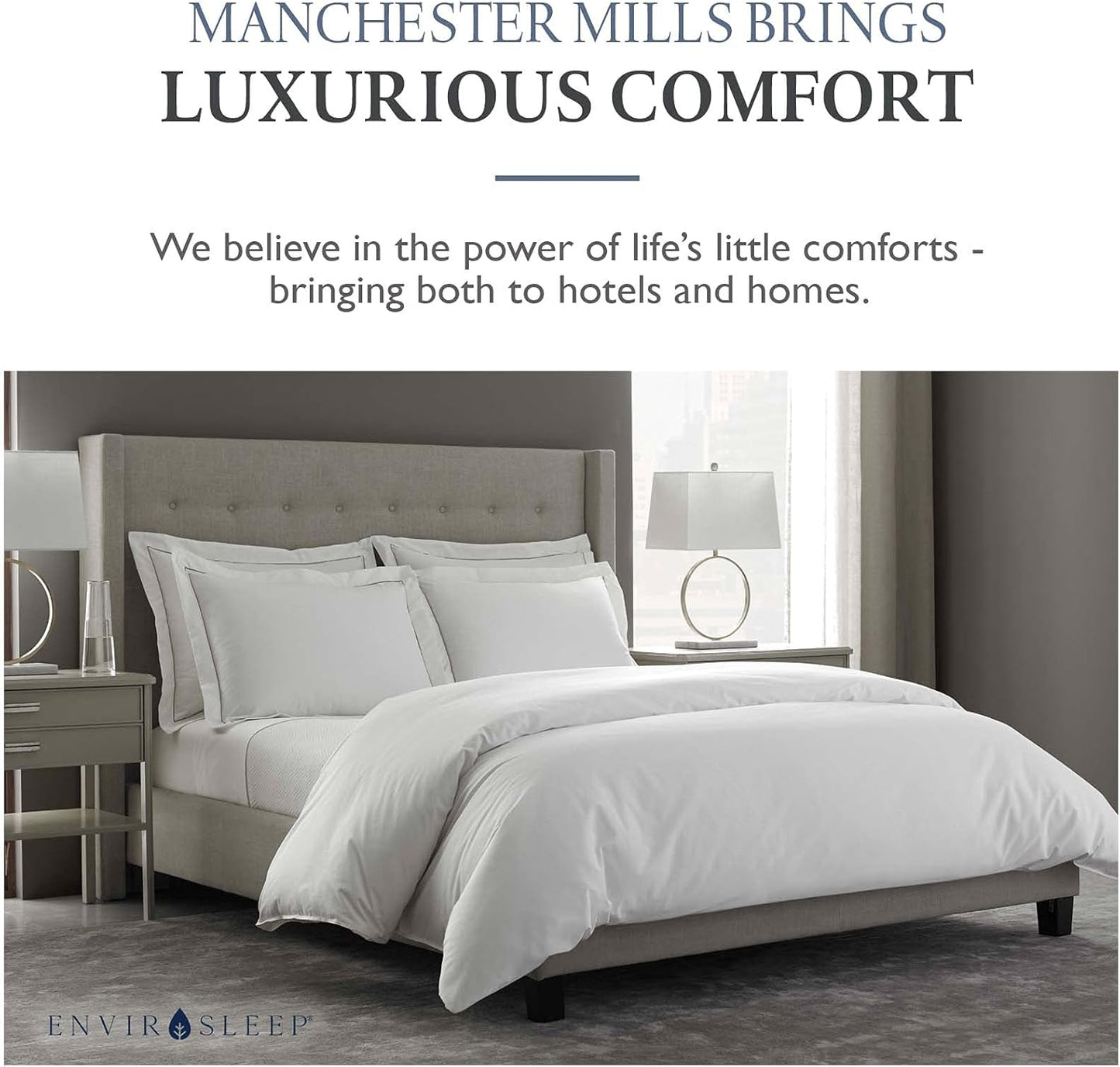 Dluxe Ave. ( KING ) Dream Surrender Pillows, Set of 2, { MED./SUPP. } Luxury Hotel Collection