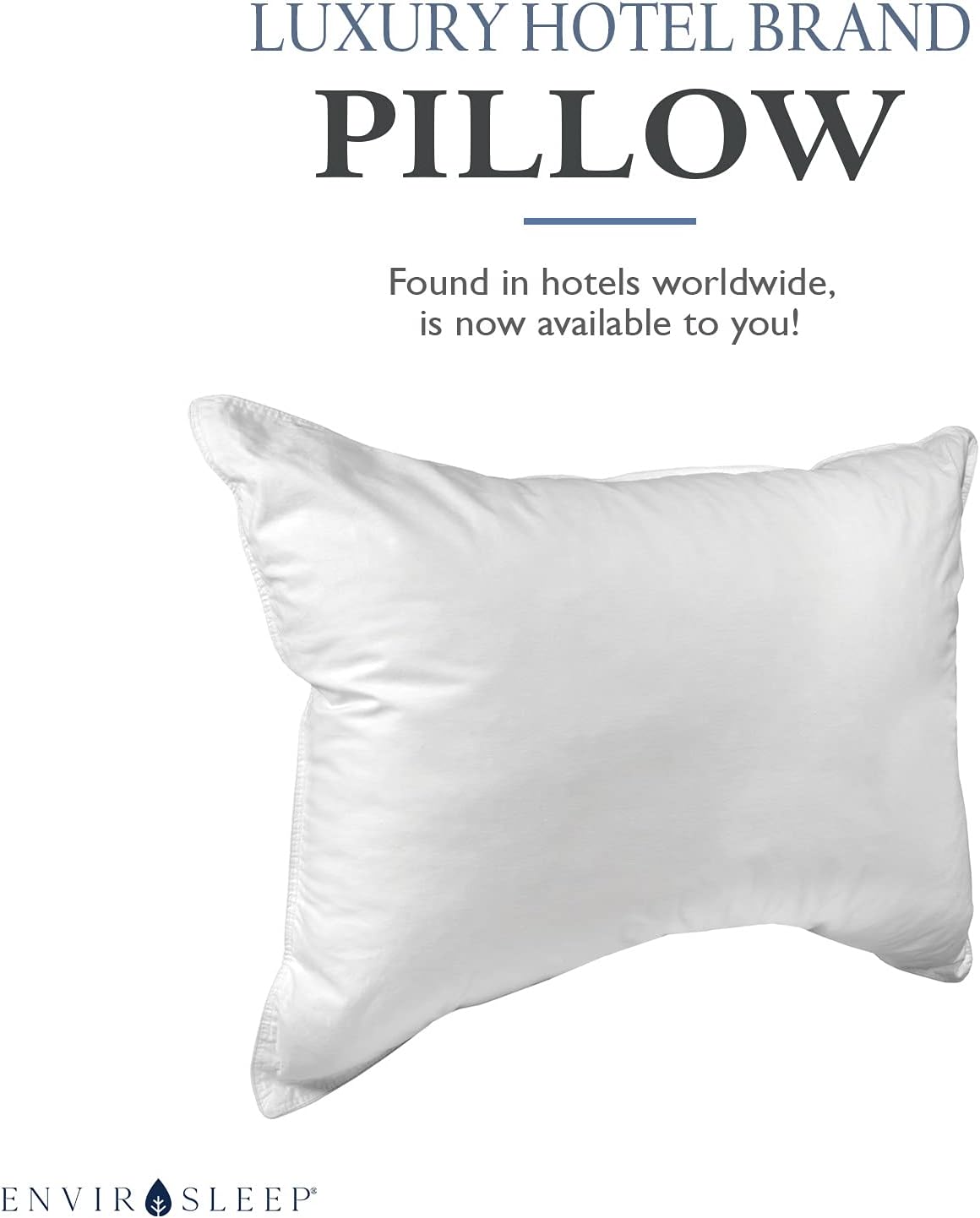 Dluxe Ave. ( KING ) Dream Surrender Pillows, Set of 2, { MED./SUPP. } Luxury Hotel Collection
