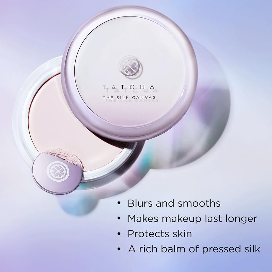 Dluxe Ave. Tatcha The Silk Canvas | Poreless Primer for Face Makeup Lasts Longer and Instantly Perfects Skin 20 G | 0.7 oz