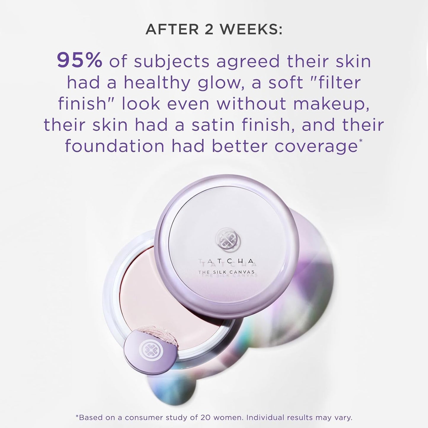 Dluxe Ave. Tatcha The Silk Canvas | Poreless Primer for Face Makeup Lasts Longer and Instantly Perfects Skin 20 G | 0.7 oz