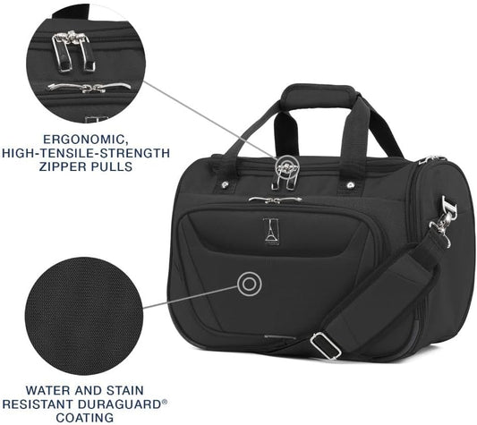 Dluxe Ave. Carry-On Travel Tote/ (Black) 18-Inch
