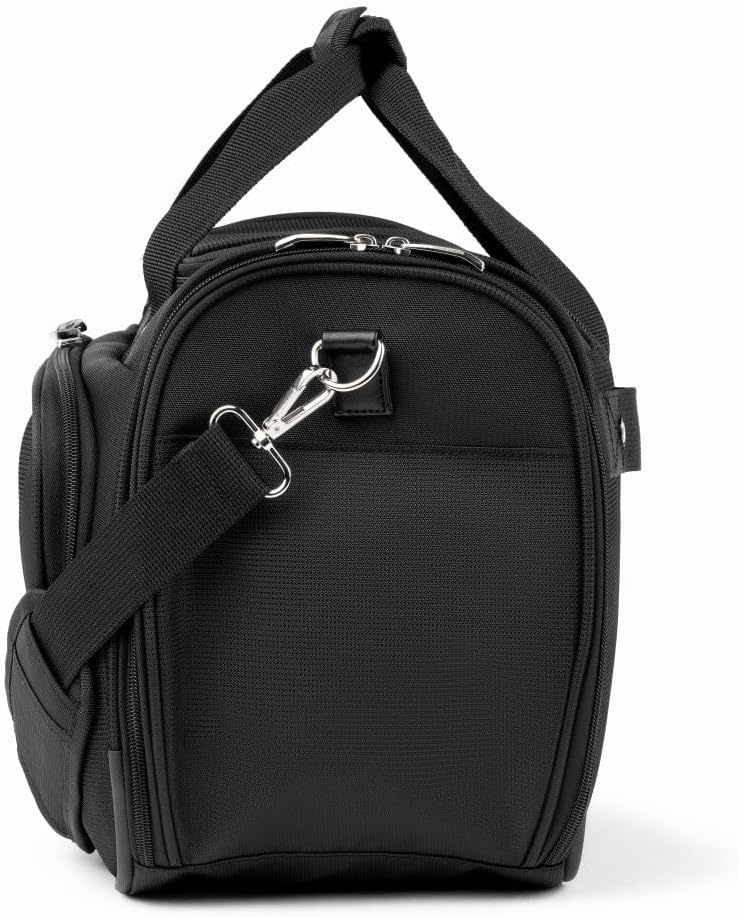 Dluxe Ave. Carry-On Travel Tote/ (Black) 18-Inch