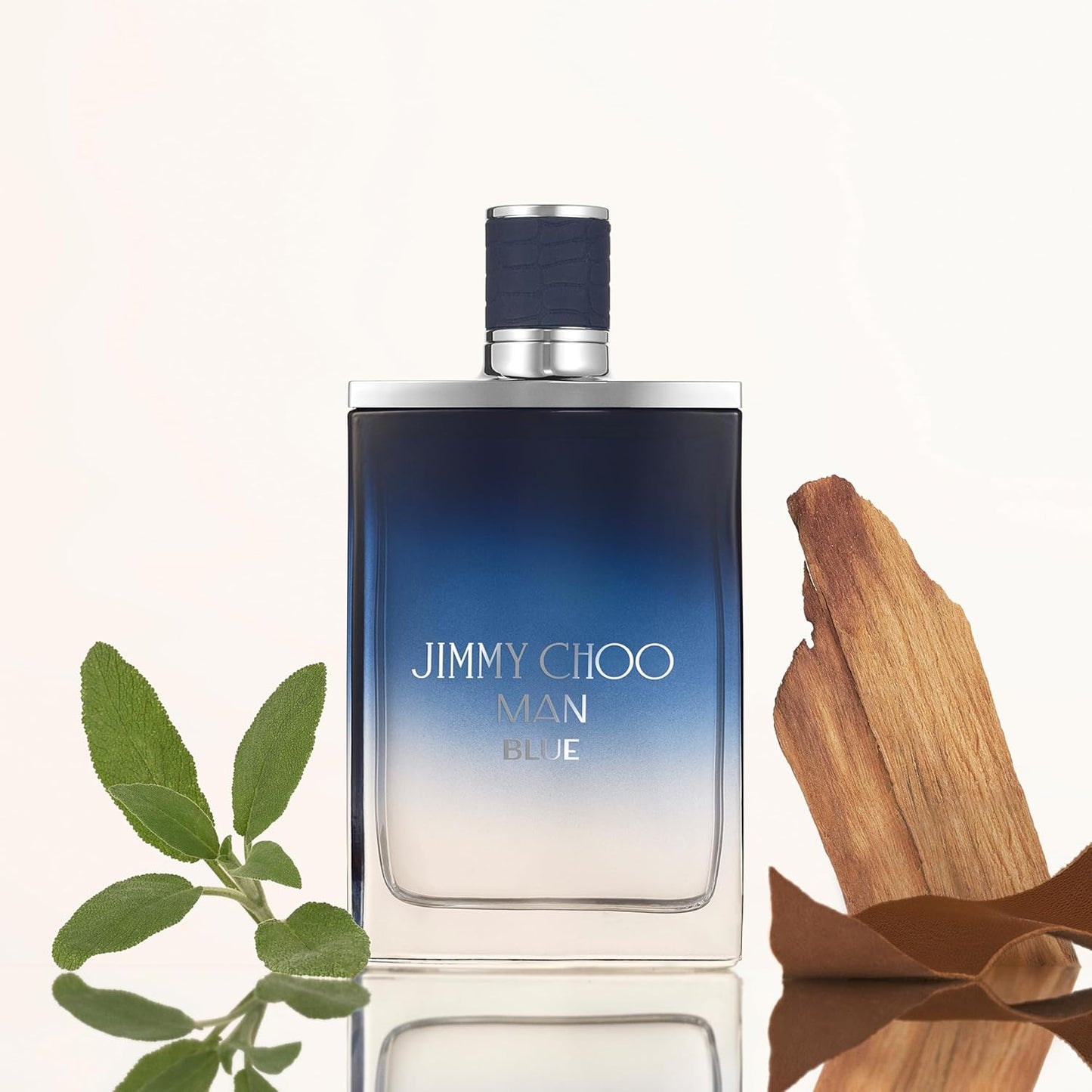 Dluxe Ave. JIMMY CHOO Man Blue Eau de Toilette - Long Lasting Fragrance with notes of Black Pepper Cypress & Vanilla Bean - Leathery & Woody - 3.3 fl. oz.
