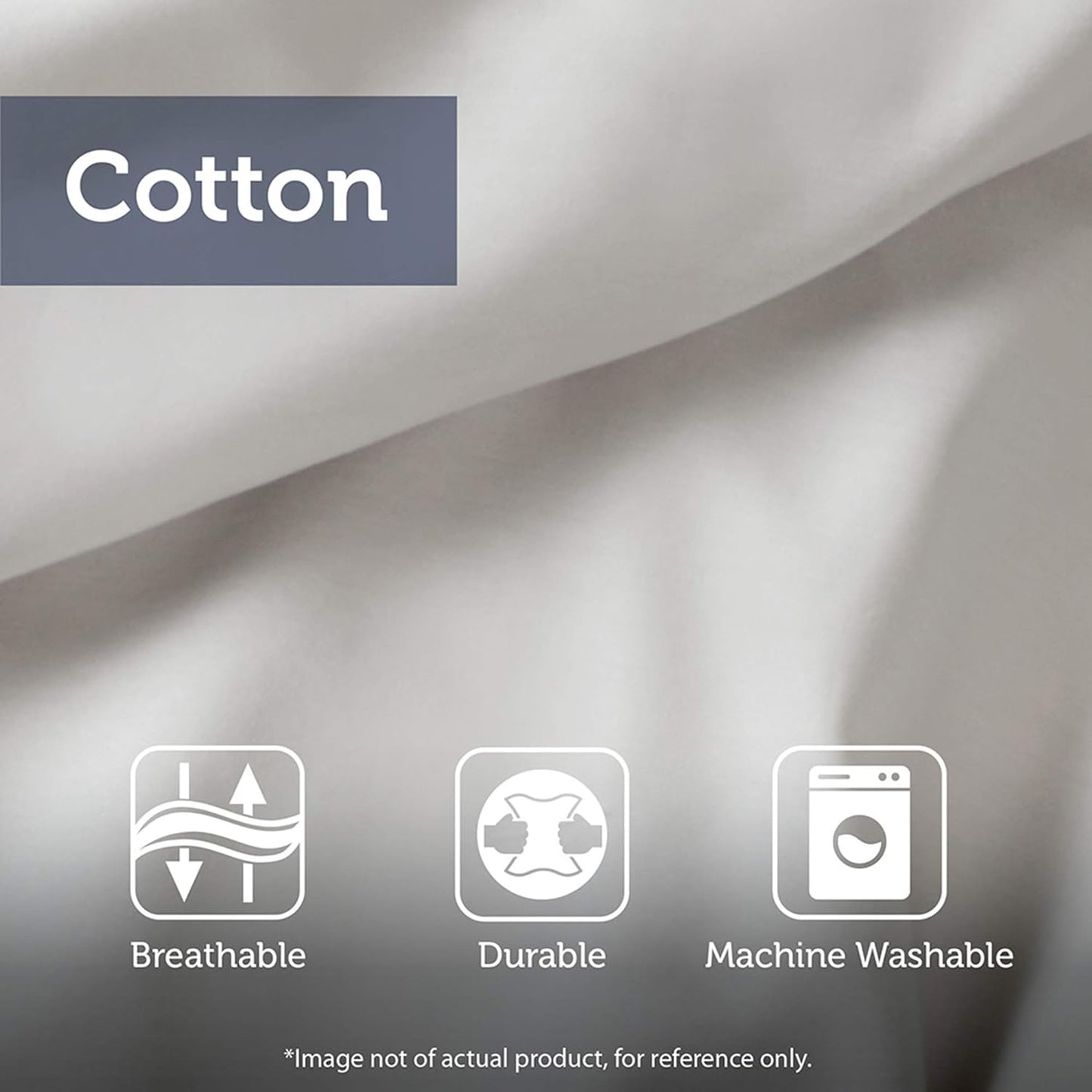 Dluxe Ave. ( CALI./ KING) 3 Pcs Comforter Bohemian Tufted Cotton Set/for All Season/ Grey (104"x92")