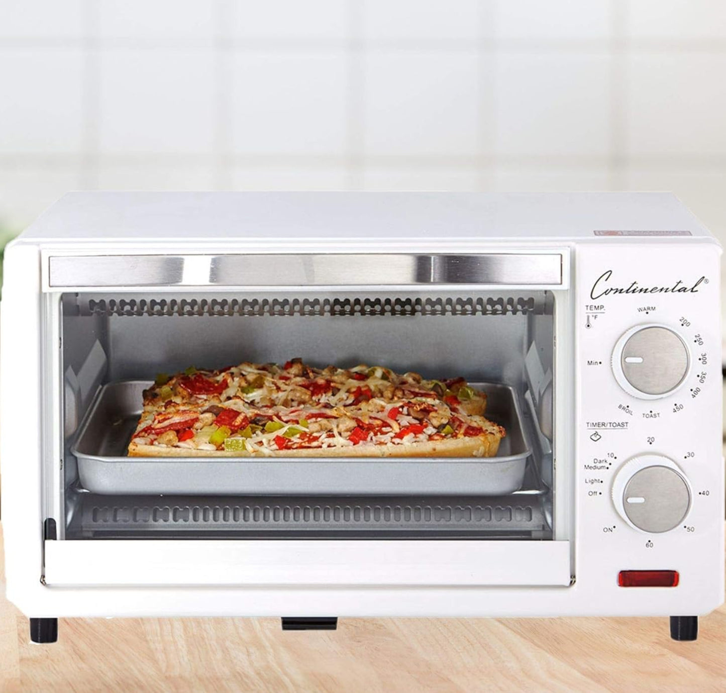 Dluxe Ave. Toaster Oven 4 Slice White