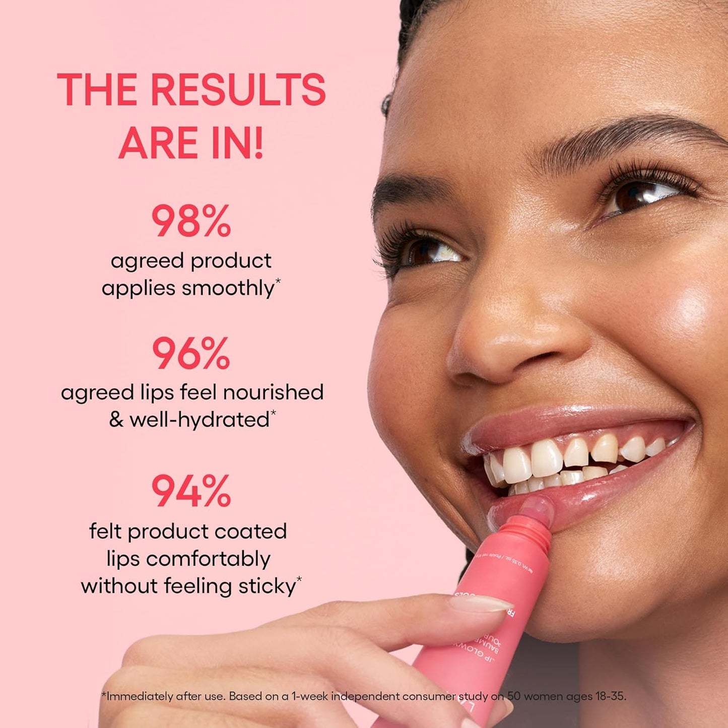 Dluxe Ave. LANEIGE Lip Glowy Balm Grapefruit: Hydrate Glossy Lightweight Moisturize & Tint with Shea Butter