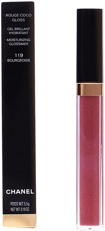 Dluxe Ave. CHANEL Rouge Coco Gloss Moisturizing Glossimer Bourgeoisie 0.19 Oz
