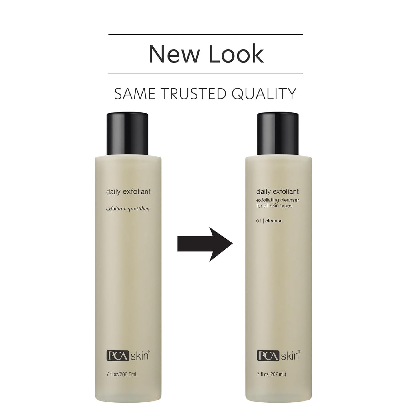 Dluxe Ave. PCA SKIN Daily Face Exfoliant Cleanser Moisturizing Face Wash Gently Cleanses Dirt Debris and Other Impurities From Skin Facial Cleanser Made with Renewable Exfoliants 7.0 oz Bottle