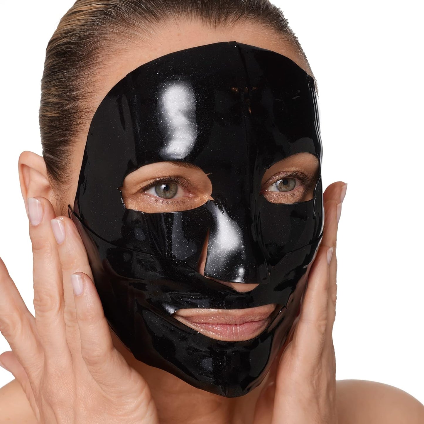 Dluxe Ave. 111SKIN Celestial Black Diamond Lifting and Firming Treatment Mask | Anti-Aging | Tone Tighten Retexturize Complexion | Set of 5 (2.5 oz each)