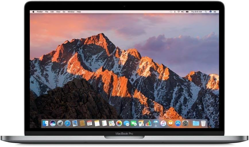 Dluxe Ave. Apple Macbook Pro MPXV2LL/A Laptop (Mac OS 3.1GHz dual-core Intel Core i5 13.3 inches LED Screen Storage: 256 GB RAM: 8 GB) Space Gray (Renewed)