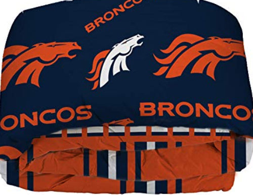 Dluxe Ave. ( QUEEN ) NFL 5 Pcs Comforter Set