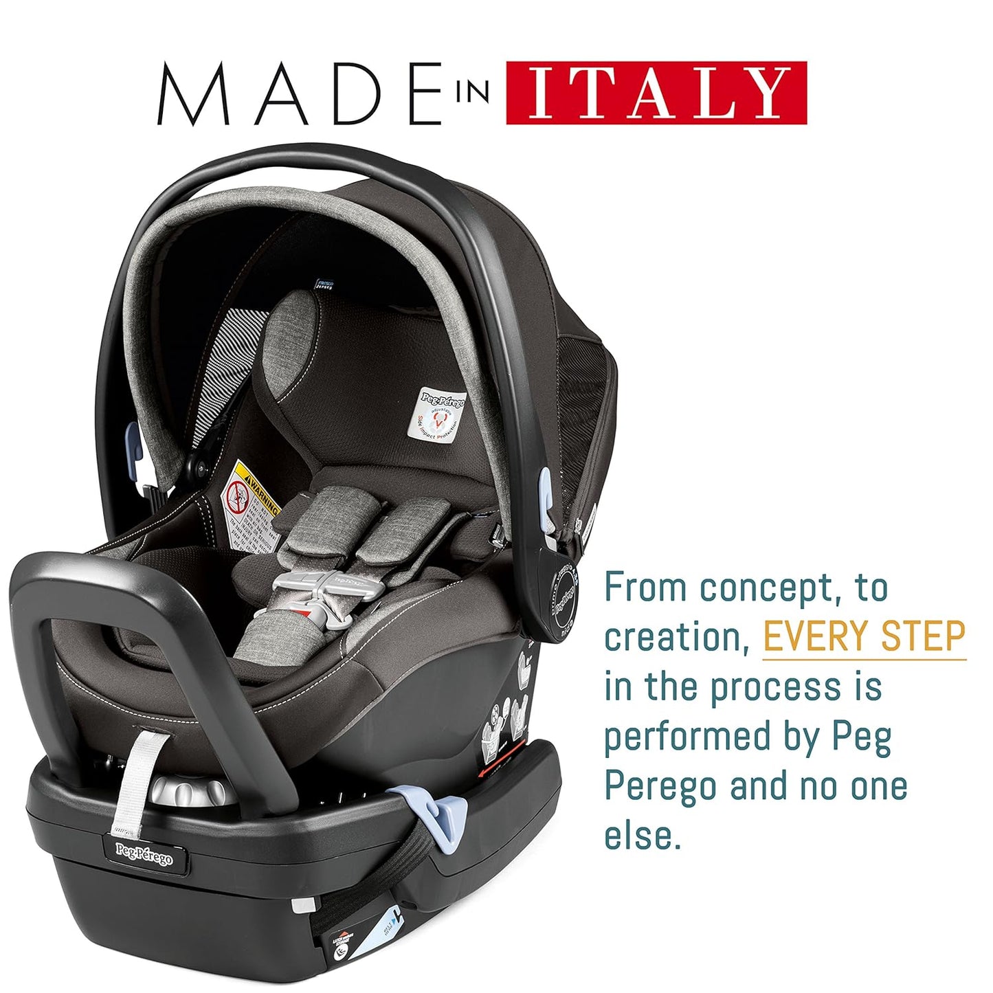 Dluxe Ave. Rear Facing Infant Car Seat/ for Babies 4 to 35 lbs / (Beige & Pink)