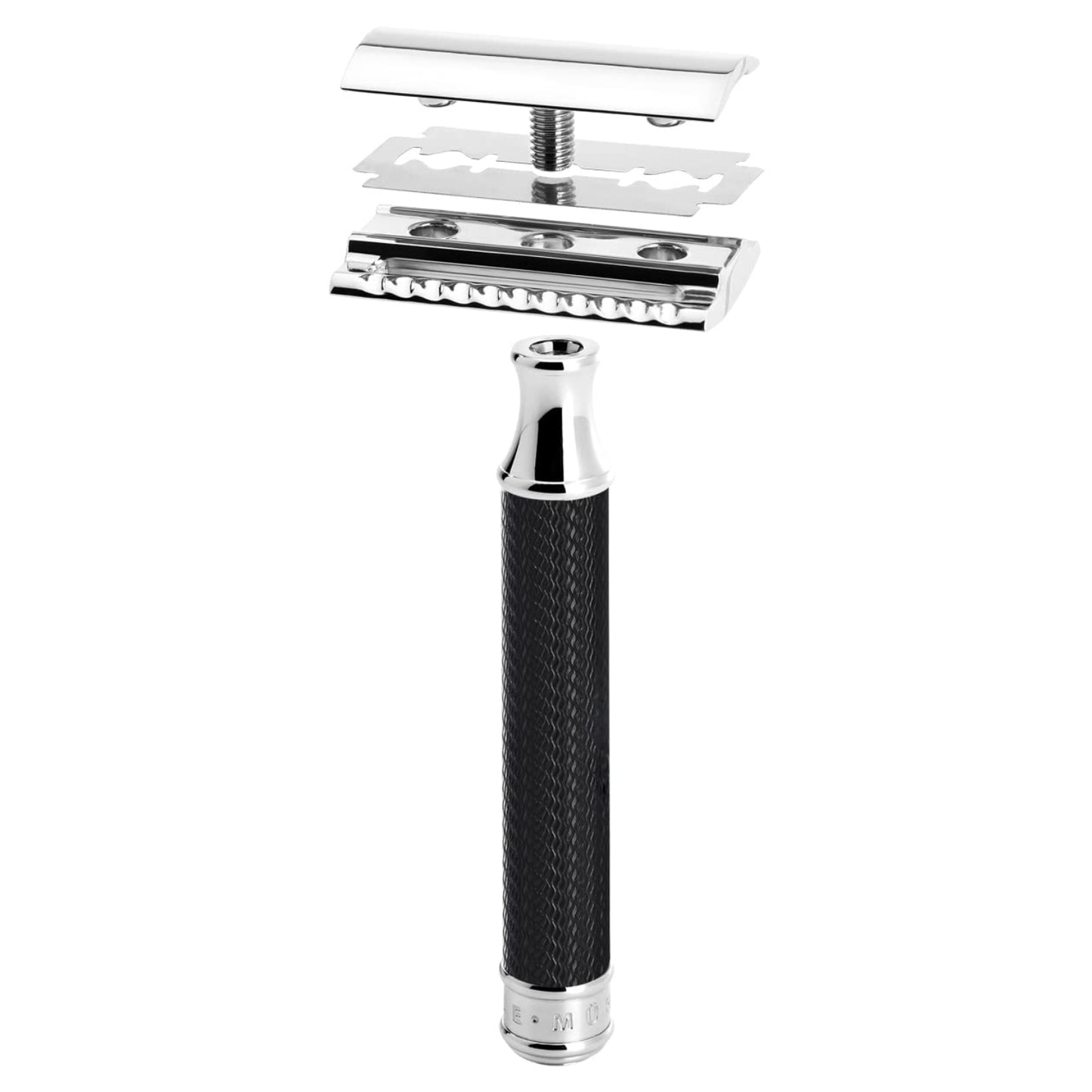 Dluxe Ave. Double Edge Safety Razor (Closed Comb)/ Barbershop Quality/ Luxury Razor