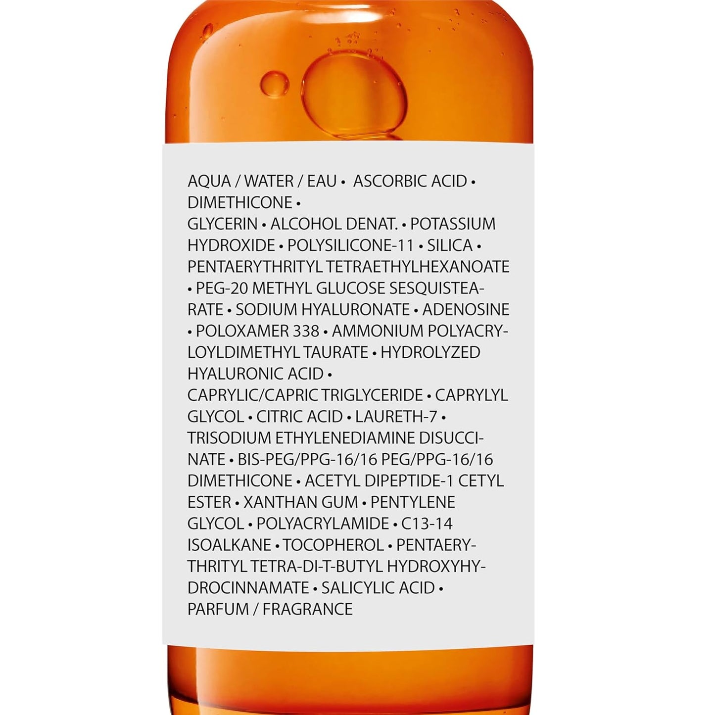 Dluxe Ave. La Roche-Posay Pure 10% Vitamin C Serum For Face With Hyaluronic Acid & Salicylic Acid Hydrating & Brightening Serum Boost Radiance & Reduce Wrinkles Paraben Free