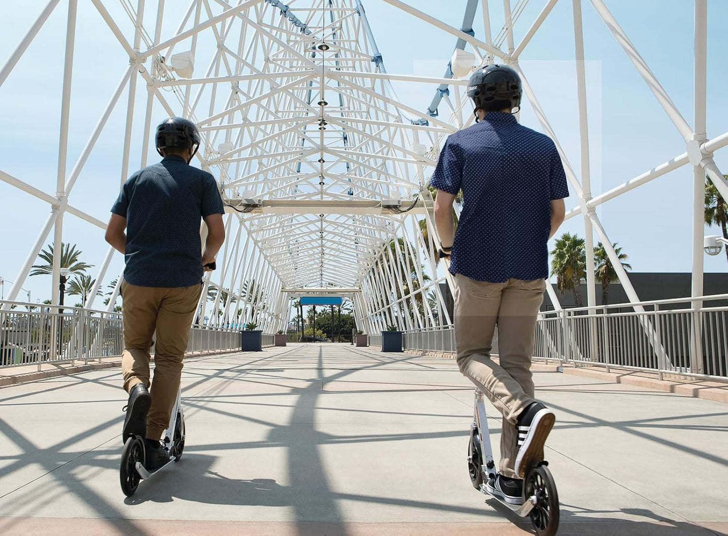 Dluxe Ave. A6 Kick Scooter for riders ages 8 and up/ weighing up to 220 pounds (100 kg)/ White
