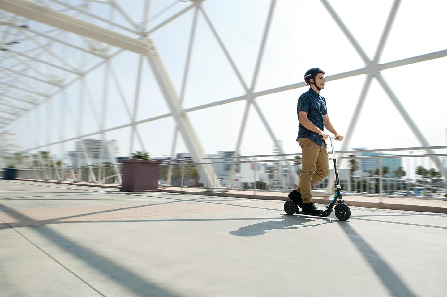 Dluxe Ave. A5 Air Kick Scooter, Black