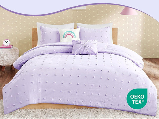 Dluxe Ave.  ( FULL/ QUEEN ) 5 Pcs Comforter and Bedding Set