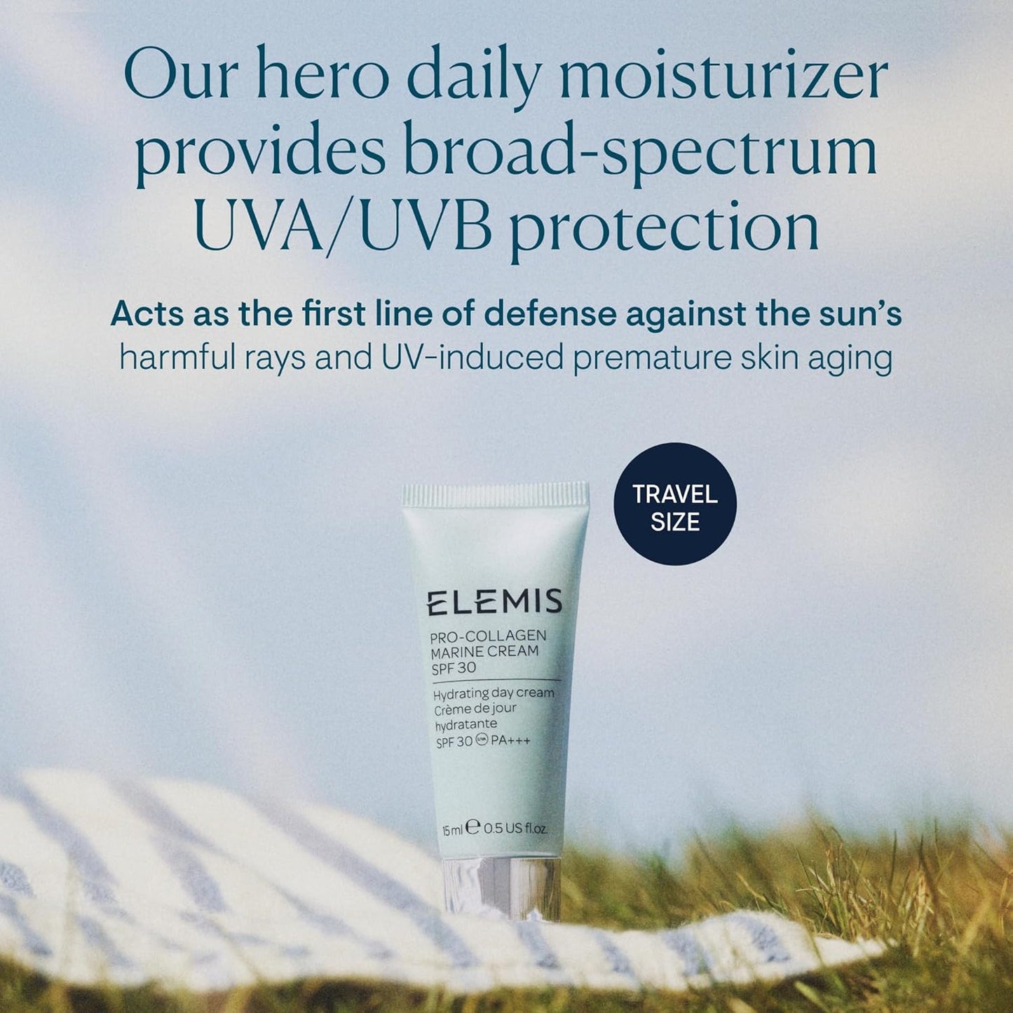 Dluxe Ave.   Pro-Collagen Marine Cream with SPF 30 Face Moisturizer with SPF