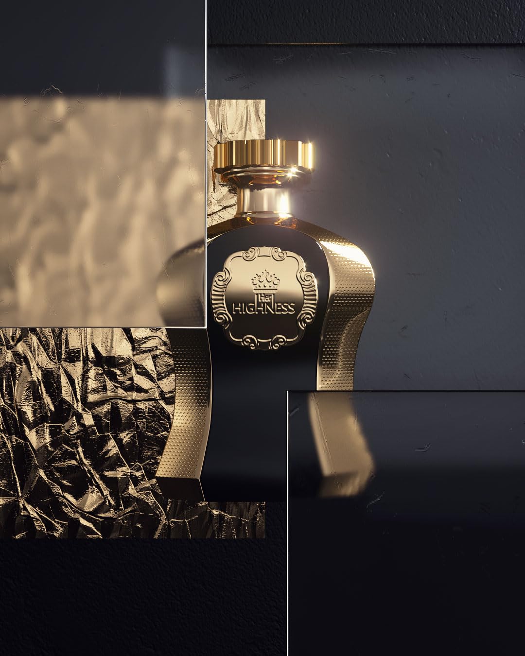 Dluxe Ave. Afnan Highness Black Luxury Eau De Parfum for Women 3.4 Fl. Oz