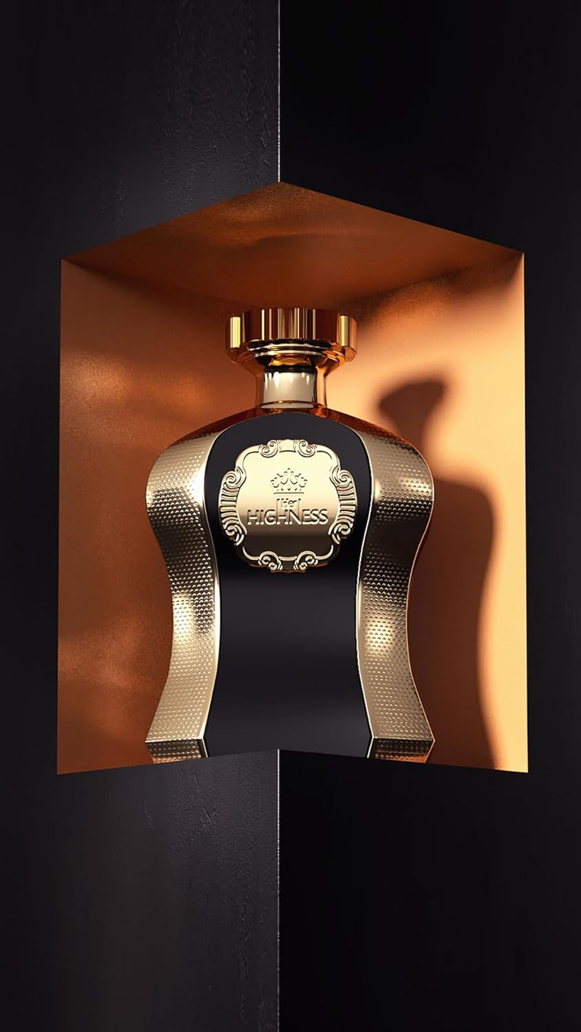 Dluxe Ave. Afnan Highness Black Luxury Eau De Parfum for Women 3.4 Fl. Oz
