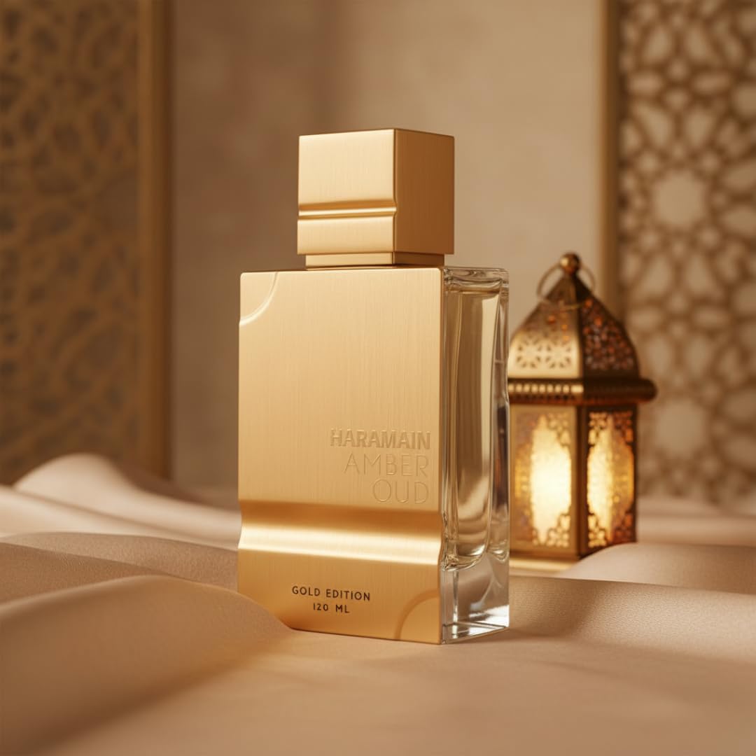 Dluxe Ave. Al Harmain Amber Oud Gold Edition Eau de Parfum Spray 4 Ounce