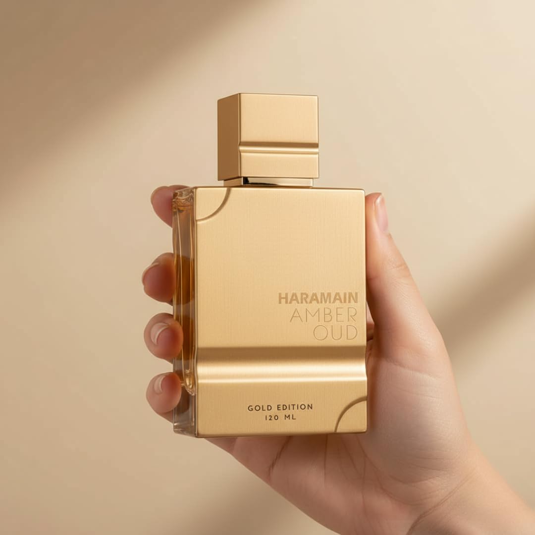 Dluxe Ave. Al Harmain Amber Oud Gold Edition Eau de Parfum Spray 4 Ounce