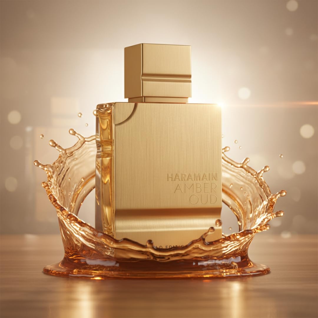 Dluxe Ave. Al Harmain Amber Oud Gold Edition Eau de Parfum Spray 4 Ounce