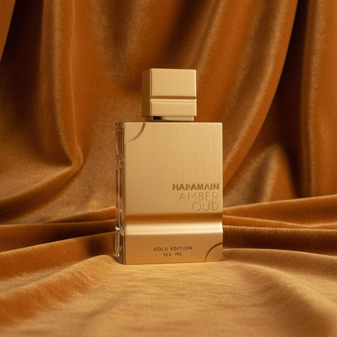 Dluxe Ave. Al Harmain Amber Oud Gold Edition Eau de Parfum Spray 4 Ounce