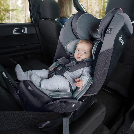 Dluxe Ave. 4-in-1 Rear & Forward Facing Convertible Car Seat Safe/ Gray Slate