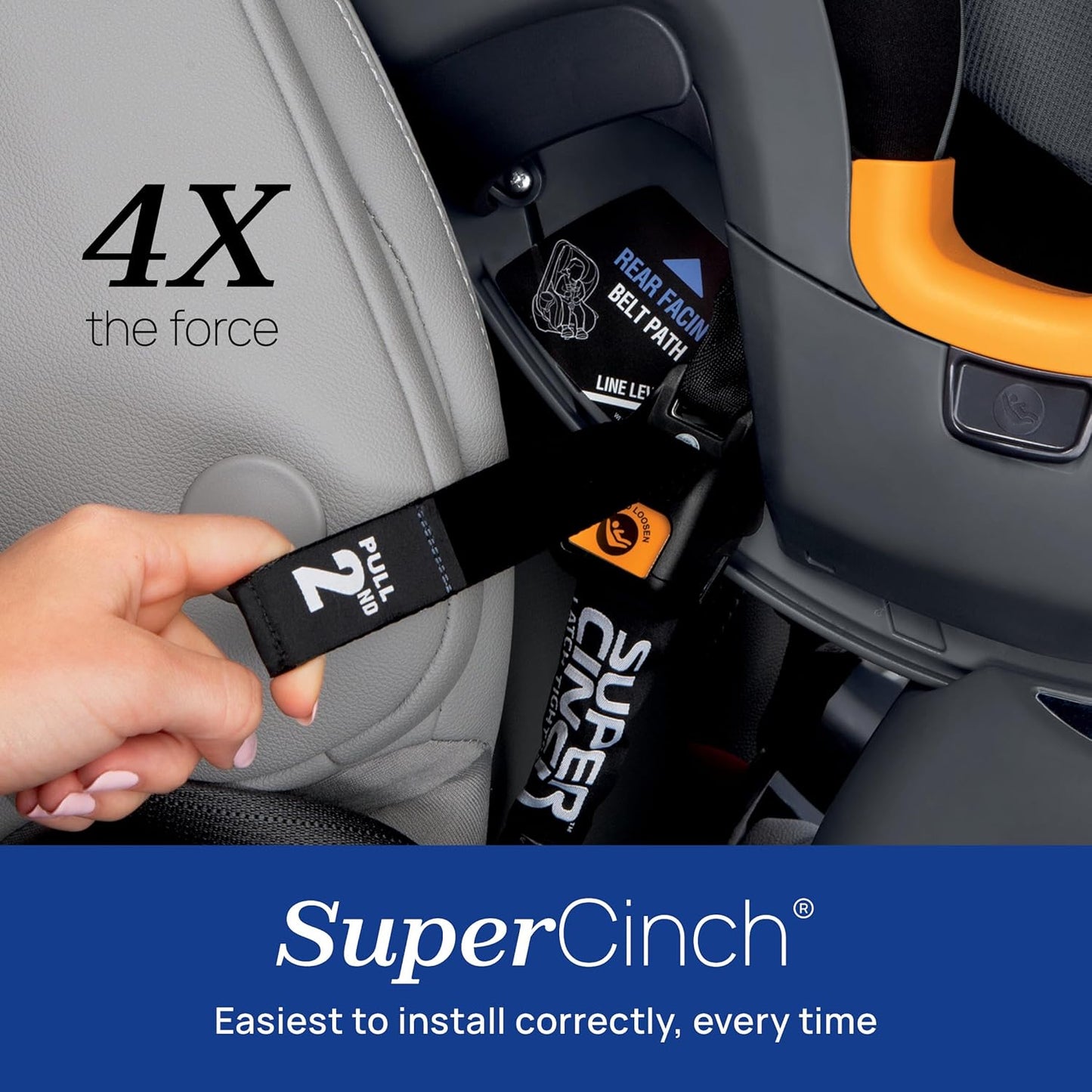 Dluxe Ave.  4-in-1 Convertible Car Seat/ Rear-Facing Seat for Infants 4-40 lbs./ Forward-Facing  25-65 lbs./ Booster 40-100 lbs./  Black