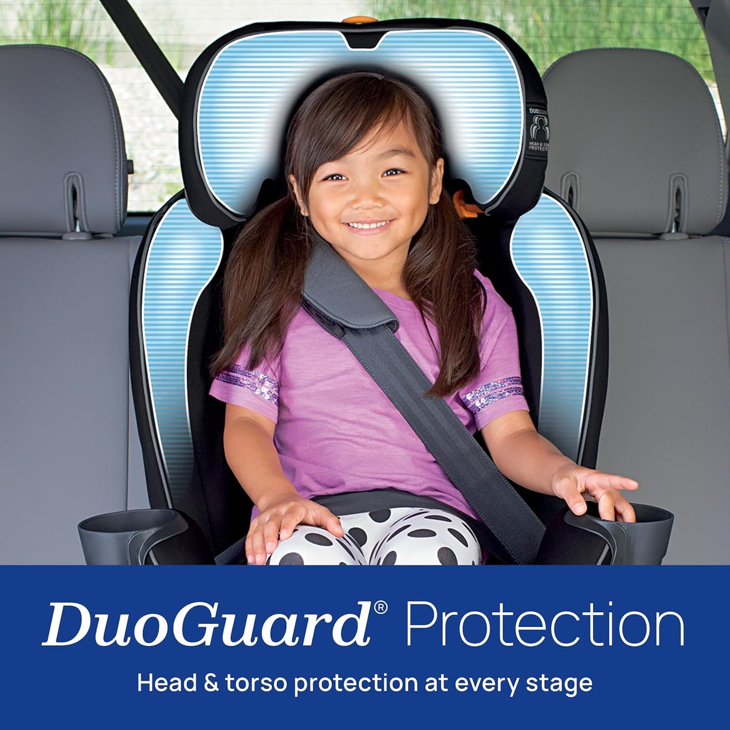 Dluxe Ave.  4-in-1 Convertible Car Seat/ Rear-Facing Seat for Infants 4-40 lbs./ Forward-Facing  25-65 lbs./ Booster 40-100 lbs./  Black