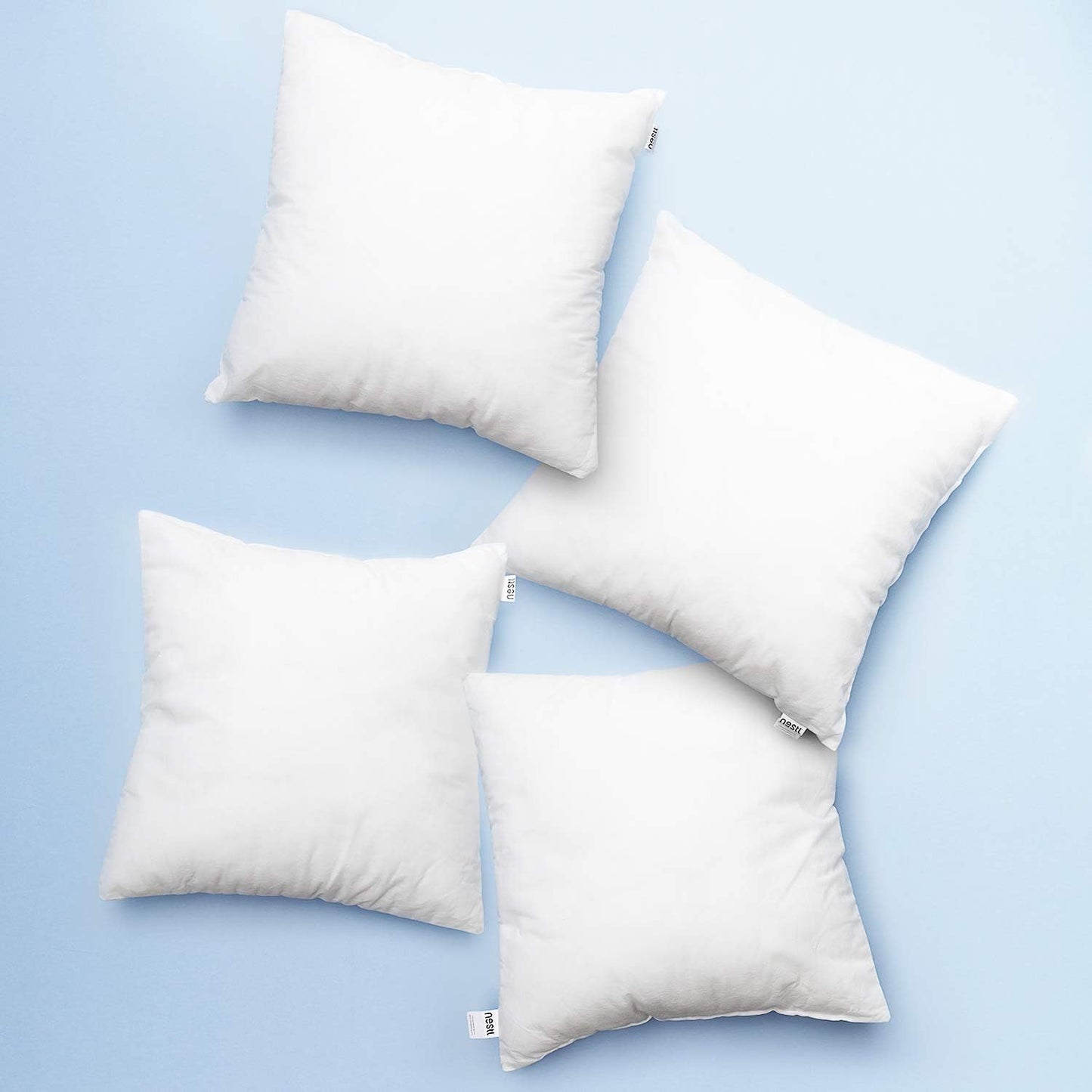 Dluxe Ave. 24x24 Pillow Inserts/ Decorative for Bed/ White