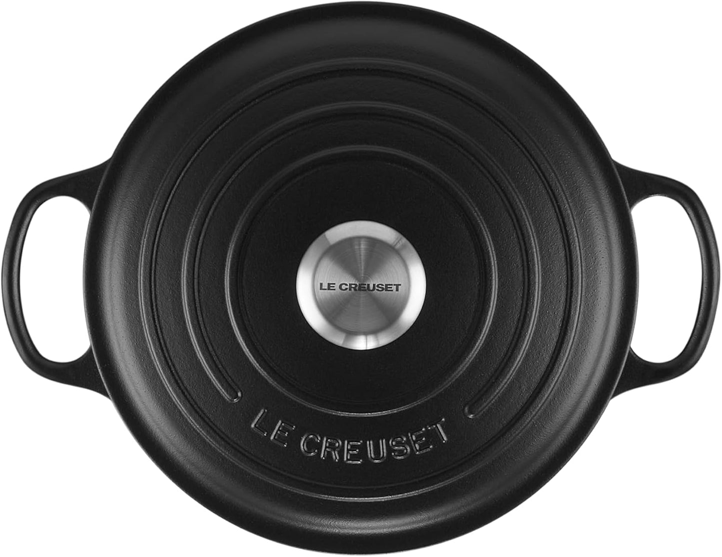 Dluxe Ave. ( Limited Edition) Enameled Cast Iron Signature Sauteuse Oven 3.5 qt. Licorice