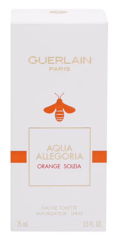 Dluxe Ave. Guerlain Aqua Allegoria Orange Soleia for Unisex Eau de Toilette Spray 2.5 Ounce/ 75ml