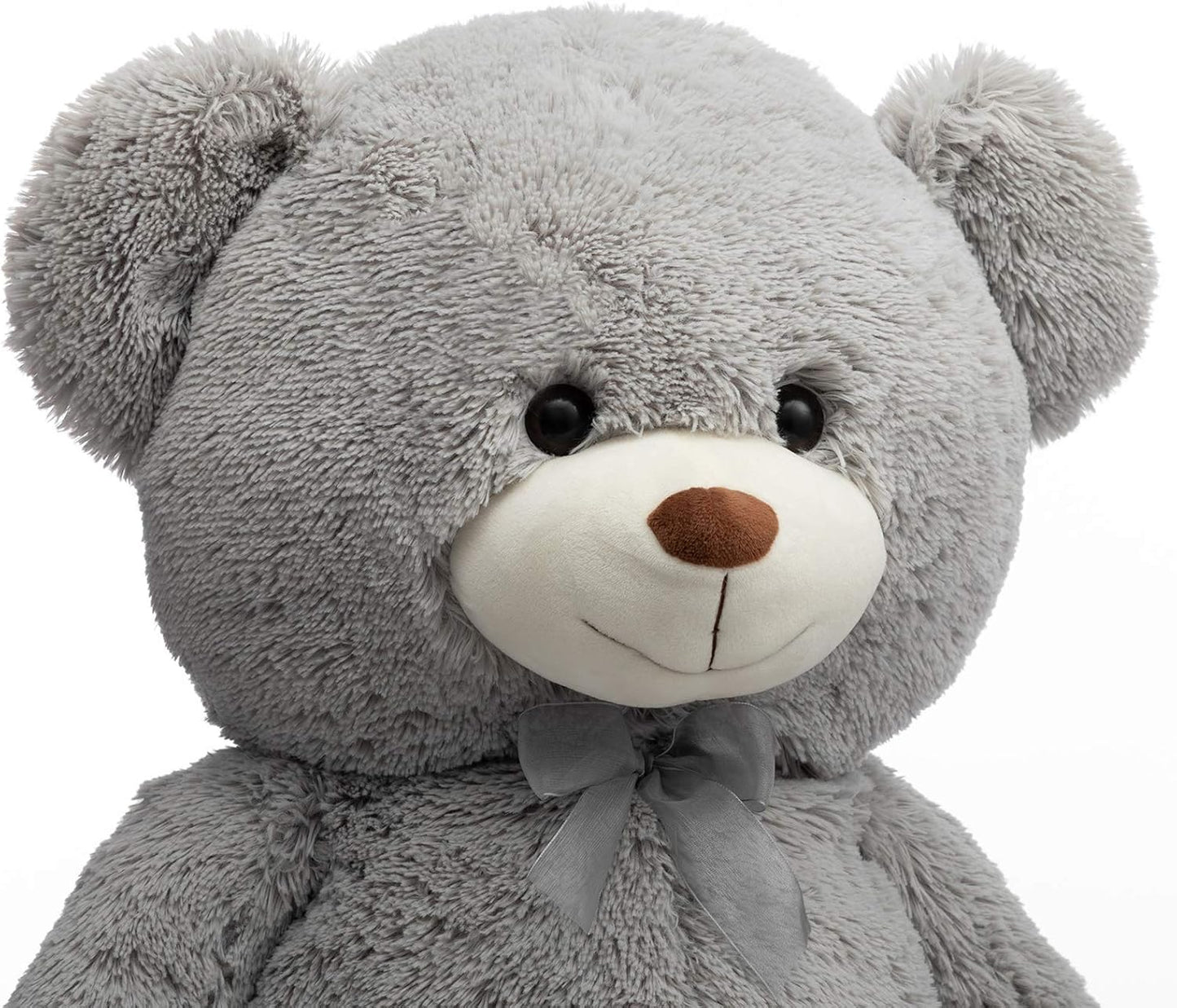 Dluxe Ave.Teddy Bear Stuffed Animal Plush Giant Teddy Bears with Footprints Big Bear 36 inch Gray