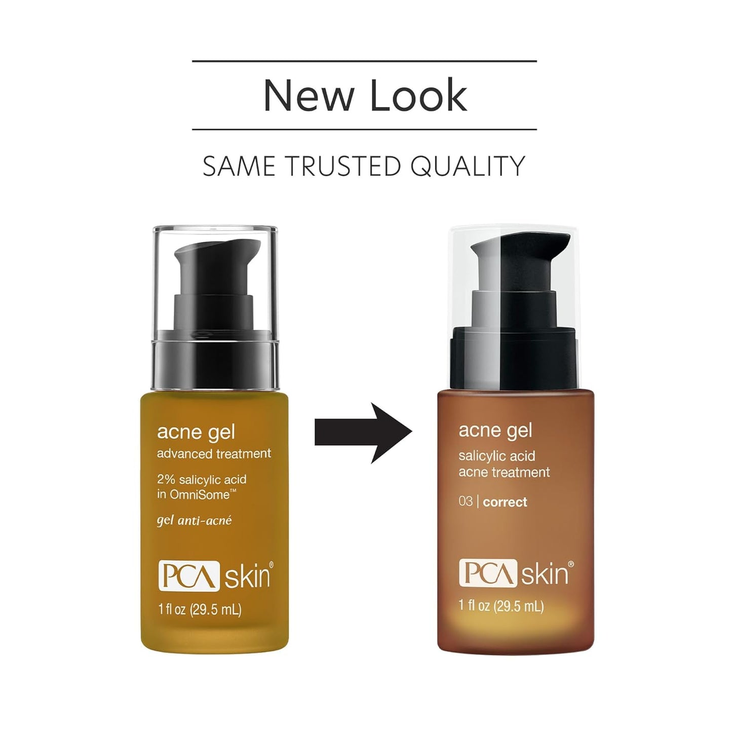Dluxe Ave. PCA SKIN Acne Gel Acne Spot Treatment 2% Salicylic Acid Serum Anti Acne Serum Evens Skin Tone 1 fl oz Pump