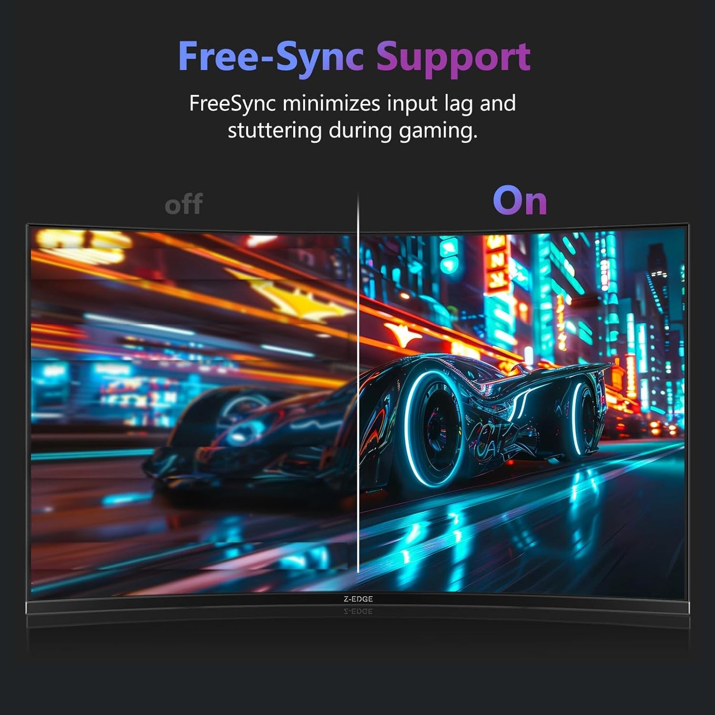 Dluxe Ave. Z-Edge UG27 27-inch Curved Gaming Monitor 16:9 1920x1080 200Hz 1ms