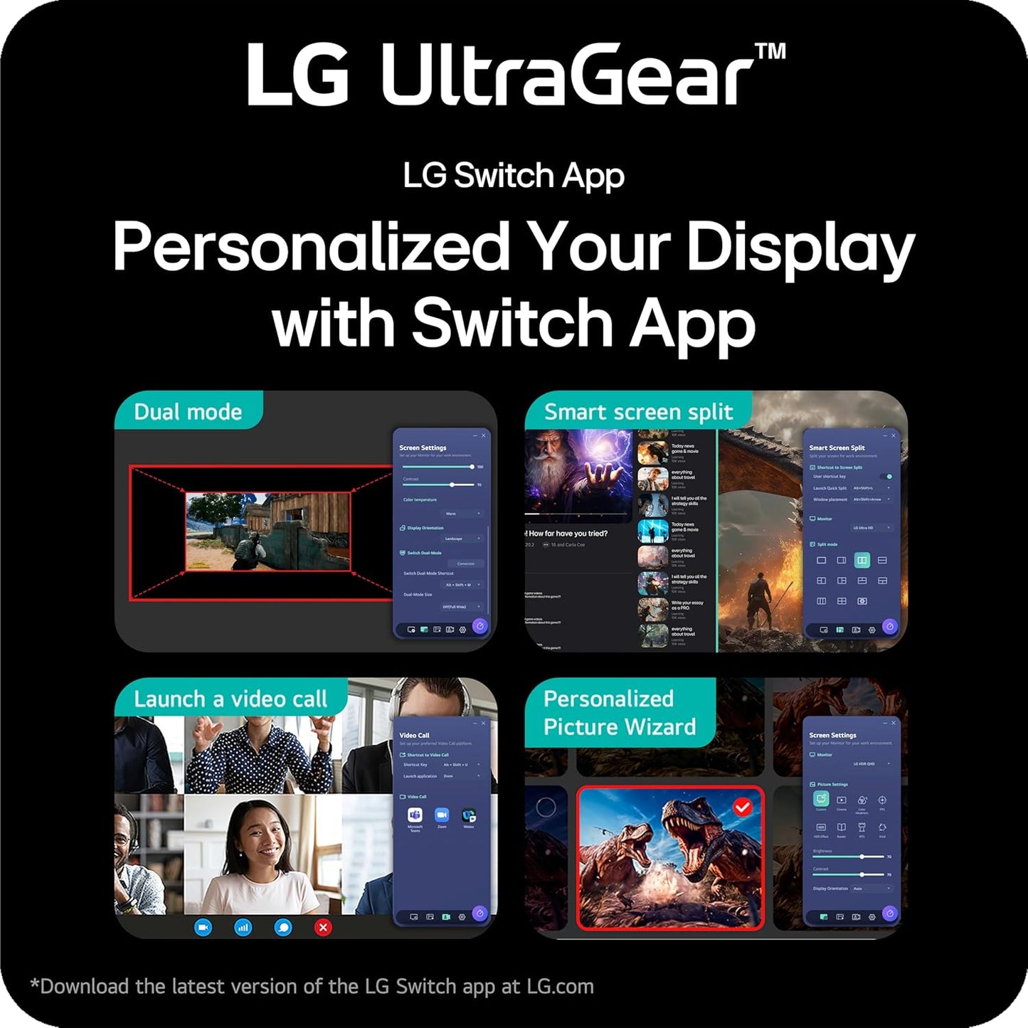 Dluxe Ave. LG 24GN650-B Ultragear Gaming Monitor 24” FHD (1920 x 1080) IPS Display 144Hz