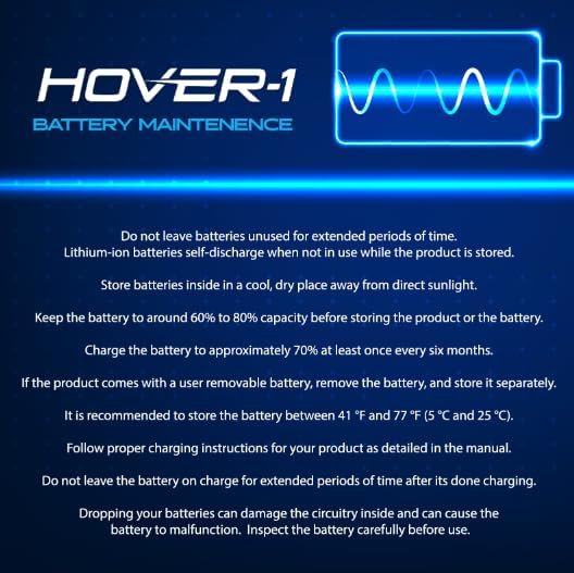 Dluxe Ave. Hover-1 Alpha Foldable Electric Scooter with 450W Brushless Motor 18 mph Max Speed 10” Air-Filled Tires and 12 Mile Range