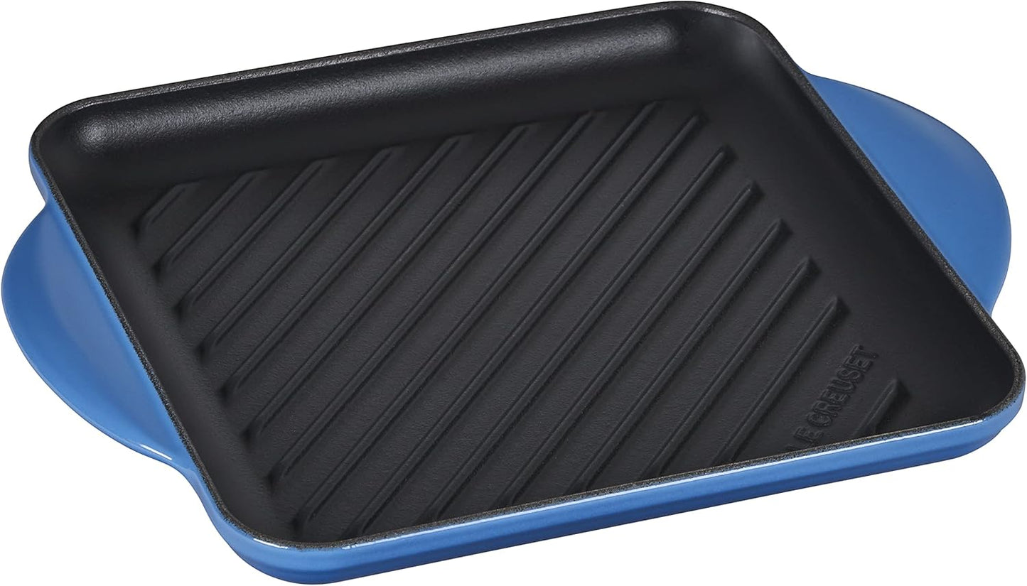 Dluxe Ave. ( Limited Edition)  Enamaled Cast Iron Square Grill 9.5" (Marseille)