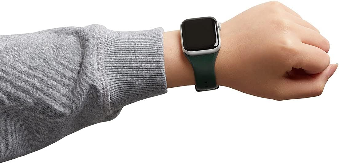Dluxe Ave. Bellroy Watch Strap Small – (Band for Apple Watch 38-41mm) - RacingGreen