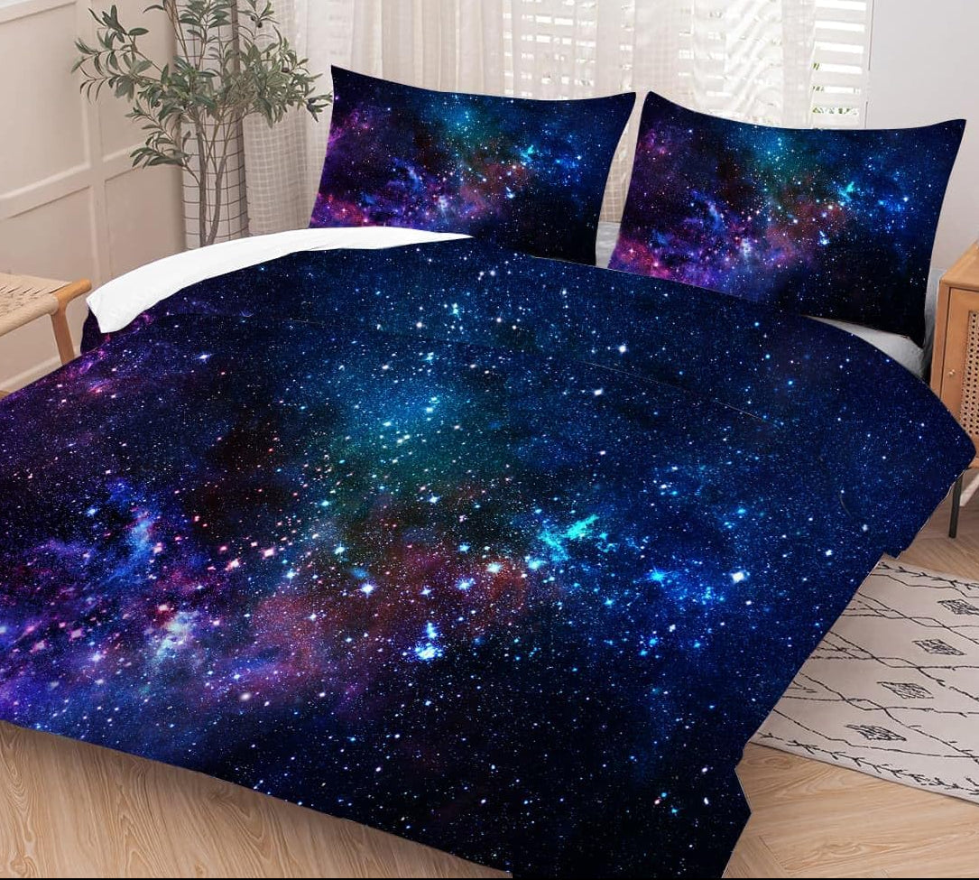 Dluxe Ave. ( TWIN ) 2 Pcs 3D Comforter Set